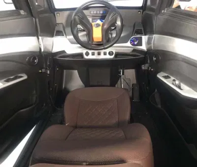 60V3000W de la policía de 2 plazas motor del coche eléctrico con batería de litio