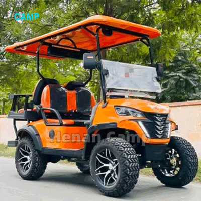 Campamento Marca Precio Venta al por mayor Golf eléctrico Carro 4 seater Import Gas Golf Carts Street Legal Golf Buggy