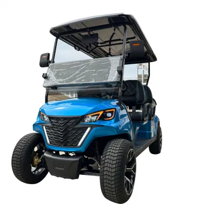 Campo de Golf eléctrico Club Rover Vista de caza de autobuses vehículo especial Carro de Golf Pioneer off-Road con sistema de autoprotección de 2-8 asientos