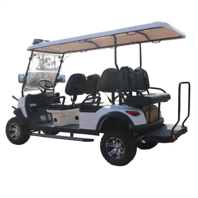 Complejo multifuncional 6 persona recorrido eléctrico Golf Cart