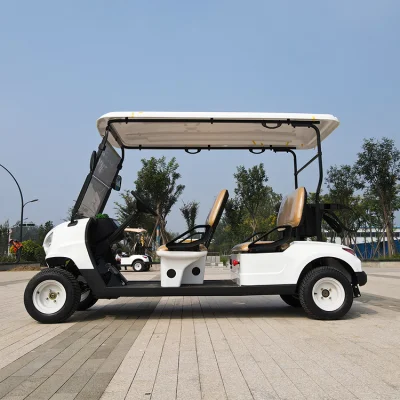 Yuanhai 6 asientos eléctricos Golf Carts precios baratos Buggy Car Para la venta Chinese Club Four Encerado Power Golf Cart