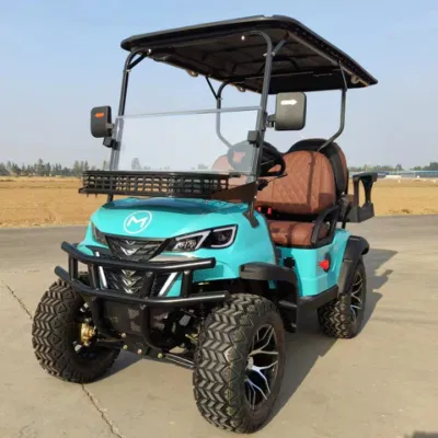 4 Wheel Electric Hunting Club Street Legal Utility coche de vehículos Coche turístico de la piscina de litio eléctrica 2+2 plazas de coche de golf