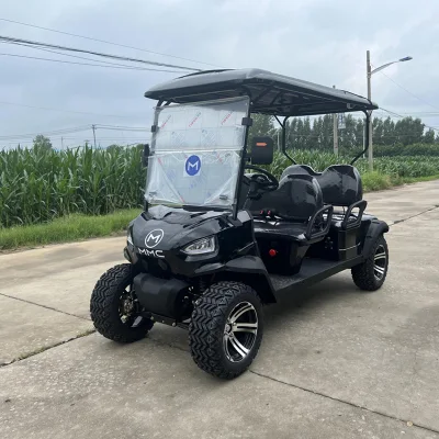 Best Utility 4 Soft seater 2 fila autobús turístico de lujo Precio de buggy fresco clásico con carrito de golf grande del espacio de almacenamiento