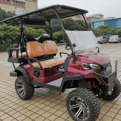 4 Personas Golf Big Wheel carritos de Golf Golf Cart batería eléctrica