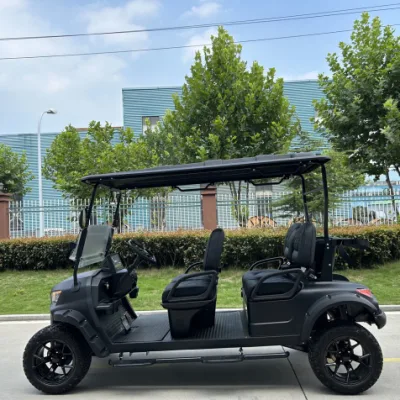 China New 4 People Golf Cart 72V Electric Hunting Cart Para la venta