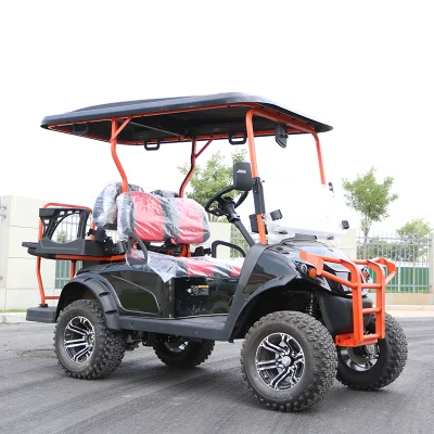 Carrito de Golf de nivel superior de fábrica Niza Precio 72V Eva Sistema de buen beneficio para los Distribuidores