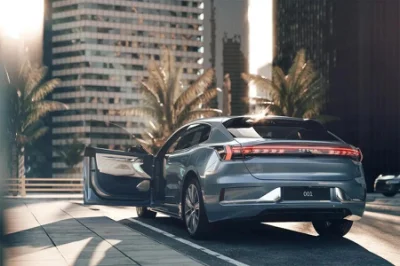 Zeekr 001 EV coche puro vehículo eléctrico Nuevo vehículo de Energía