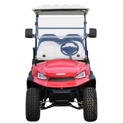 4 asientos Golf Buggy Sightseeing coche calle Legal levantado Carrito de golf de Electric Club Car