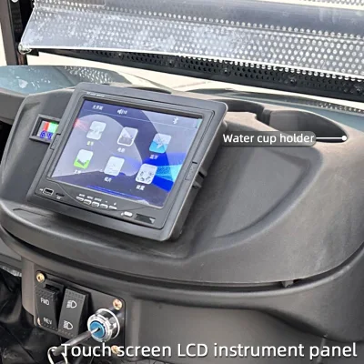 Mayorista Fabricante Color libre personalizado Plata Azul fuera de carretera todos Terreno batería Powered Buggy Best 6 asientos Electric Golf Cart Precio del coche