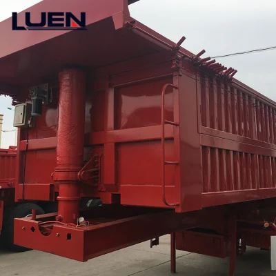 3 ejes Equipo Forestal Gooseneck Utility Dumper remolque Semi Camión en venta en Jordania