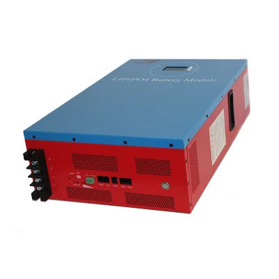 Wall-Mounted LiFePO51.2V de Almacenamiento de Energía Solar 16s4p 200Ah para el hogar Energía Solar