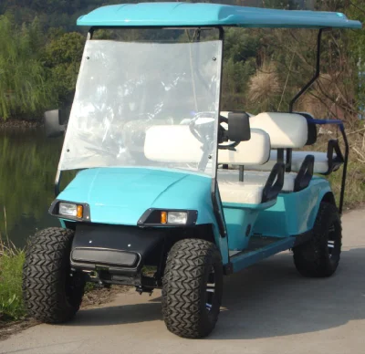 4 asientos Calle Legal Eagle Star48V Golf Cart Excar Golf Carro