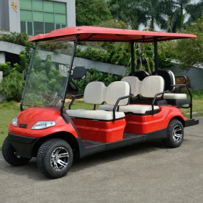 Bus Turístico Mayorista de golf eléctrico alimentado con batería de 6 plazas de carros de golf