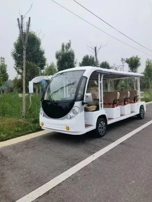 Coach Bus Wholesale High Performance Luxury Shuttle Bus 8 Seater Electric Tourist Vehicle