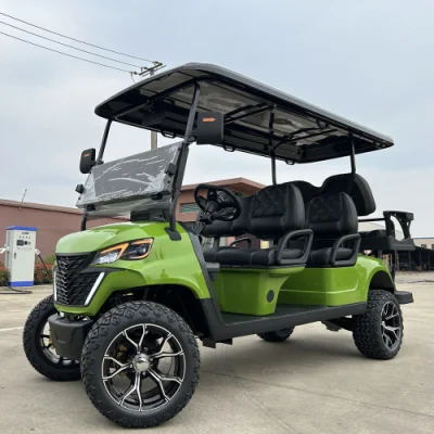 2023 Trending Nuevo producto llegada China personal Transporte eléctrico Golf Cart Ediciones Especiales Calle Legal Golf Cart