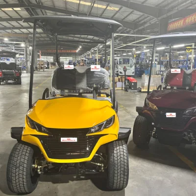 Mini Caza Golf Cart eléctrico levantado Cart de Golf fuera de la carretera Con neumáticos todoterreno