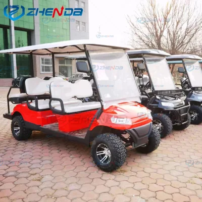 Legal de la calle de 48V Classic Car Club Gas Powered Golf Cart Batería de litio carritos de Golf en venta