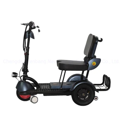 3 ruedas plegable triciclo de Scooter de movilidad eléctrica para personas con discapacidad en adultos ancianos discapacitados Scooters