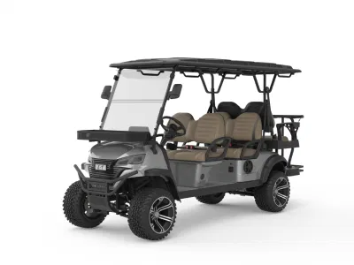 Nuevo molde eléctrico Golf Cart 4 frenos de disco Nuevo 6 Carrito de Golf con Gag de Golf