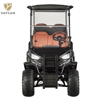Estilos de lujo personalizados 4 asientos Mini Rider Golf Cart Street Vehículo legal