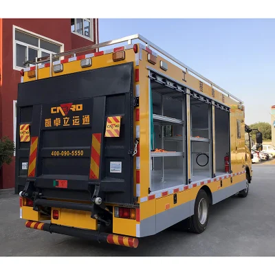 Nuevo vehículo de rescate multifuncional camión ligero I-Suzu 700p 6X6 Con equipo de utilidad para la salvaguardia