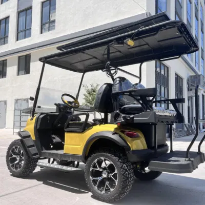 CE aprobado 4 asientos 2+2 batería eléctrico carrito de golf Para la venta
