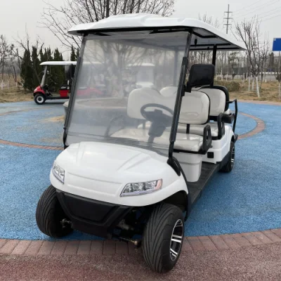 Carrito de golf 6 asientos de vehículos de turismo eléctrico