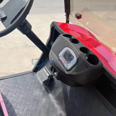 Nuevo modelo de 2 asientos amplios compartimientos carro de golf con CE