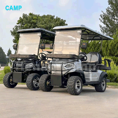 Campo 4 asientos de Golf eléctrico carros fuera de carretera Golf Buggy Con batería de litio