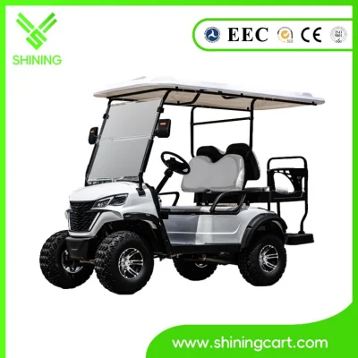 Brillante mayorista chino 4 asientos eléctrico carrito de golf con bajo Precio
