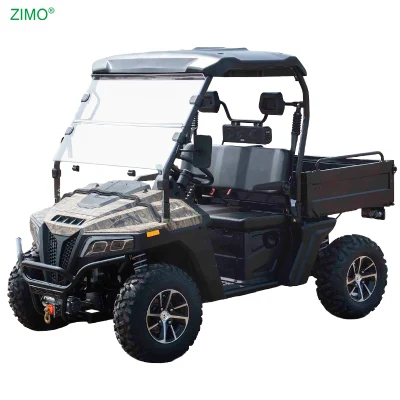 2024 Nuevo 2 asientos 4 asientos fuera de carretera 4X4 gasolina UTV eléctrico Buggy Kart Granja de vehículos utilitarios
