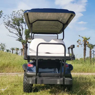 72V Batería de litio operado CE aprobada el 4 de carros de golf eléctrico rápido de pasajeros