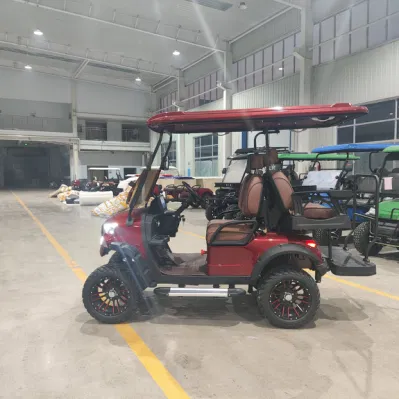 Calle Legal Extreme levantado 4 asientos motorizado Golf Push Cart Carrito de Golf All Terrain Electric