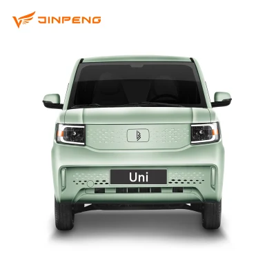 2023 Nuevo Vehículo de Energía Eléctrica de China de Alta Velocidad Mini Coche Eléctrico con Diseño Moderno y Elegante Imagen Inversa 201 km de Autonomía Vehículo de 2 Puertas y 4 Asientos para Desplazamientos.