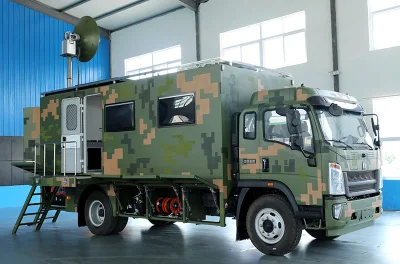 Sinotruk HOWO 4X4 off-road de salvaguardia especial de emergencia de la utilidad de vehículo
