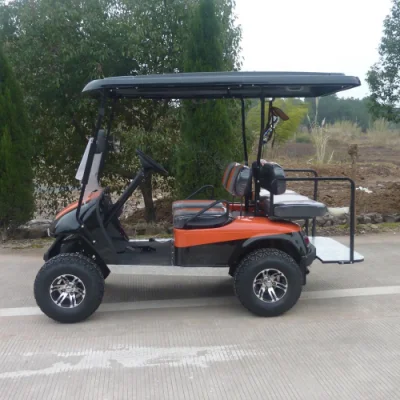 Zona nueva de 48V para 6 personas jurídicas de la calle levantó eléctrico carritos de golf off road cochecito de golf club para la venta de coches eléctricos