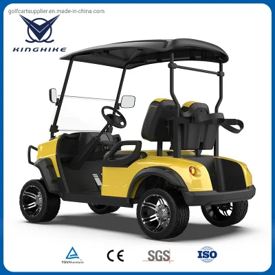 2022 Nuevo diseño de la Llanta de aleación de aluminio eléctrica Bastidor de acero de 2 asientos la certificación CE Kinghike carro de golf