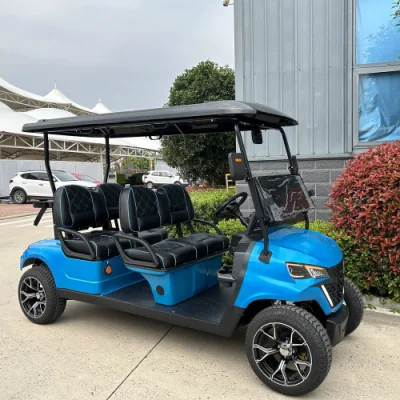 Tiene artículos listos visita 4X4 eléctrico Golf Cart caza chino Carros de golf