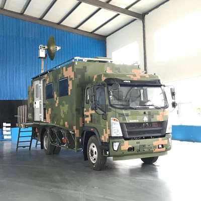 Sinotruk HOWO 4X4 off-road de salvaguardia especial de emergencia de la utilidad de vehículo