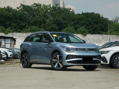 ID. 6 Crozz/ID6. X 2023 Versión en Stock vehículo Nuevo de Energía usado vehículo de largo alcance para pasajeros Pure EV 7 asientos batería de carga rápida coche eléctrico usado Volkswagen
