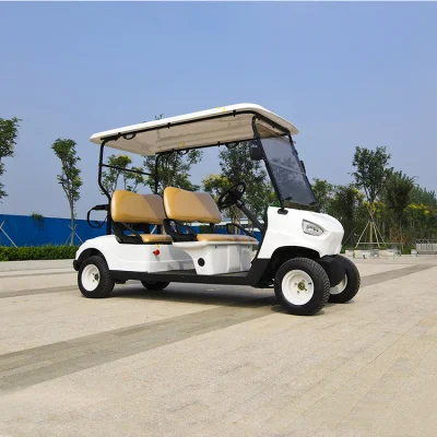 Yuanhai 6 asientos eléctricos Golf Carts precios baratos Buggy Car Para la venta Chinese Club Four Encerado Power Golf Cart