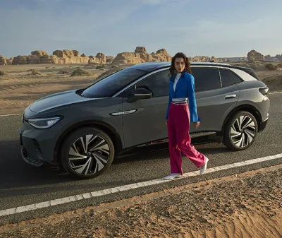 FAW Volkswagen vehículos nuevos de energía coche usado ID4 largo alcance automóvil eléctrico FAW VW cc ID 4 coches nuevas tendencias FAW-VW ID. 4 coche Crozz Pure+ EV