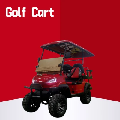 6 con asientos de batería Club Electric Carts para y 48V Carga de litio Solar Panel Calle Legal fuera de carretera piezas coche Carro de golf