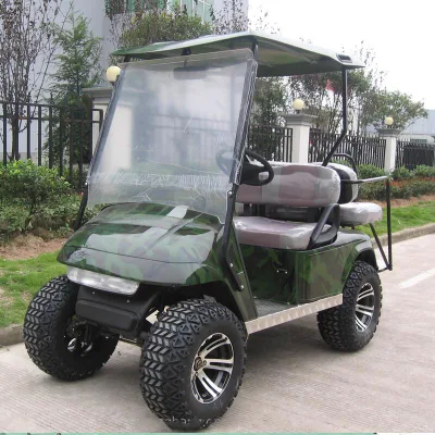 Nuevo carrito de golf eléctrico de 4 plazas con CE Certificado sistema de suspensión independiente Servicio de personalización libre