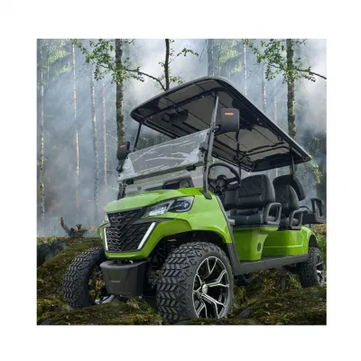 Precio sorpresa último Diseño original 4 asientos chasis Alto personalizado Carritos eléctricos Body Kit Trailers icono Golf Cart en venta