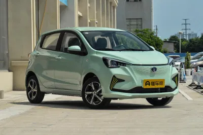 Changan Benben E-Star 2023 Pure Electric 5 puertas 5 asientos minicar Adulto Mini Car velocidad máxima 101km/H