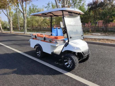 Golf médico coche cama médica batería eléctrica operado ambulance Golf Carros