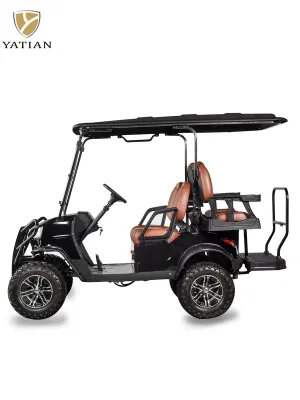 Golf Electric Cart coches chinos baratos Precio para 6 asientos Venta Lithium 72V 4 precios Mini Street Legal Golf Carts Coche