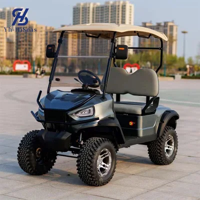 Nice Club Car batería operado Golf Carts 2400*1190*2200mm Mini eléctrico Carrito de Golf 2 plazas para uso personal coche turístico