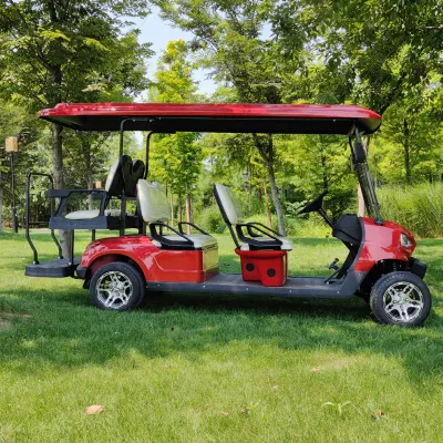 48V o 72V Lsv 6 persona carro de golf para adultos